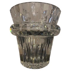 Vaso di cristallo Baccarat francese del XX secolo, anni '50