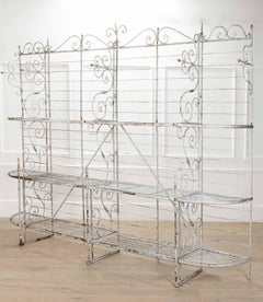20th Century French Baker's Rack