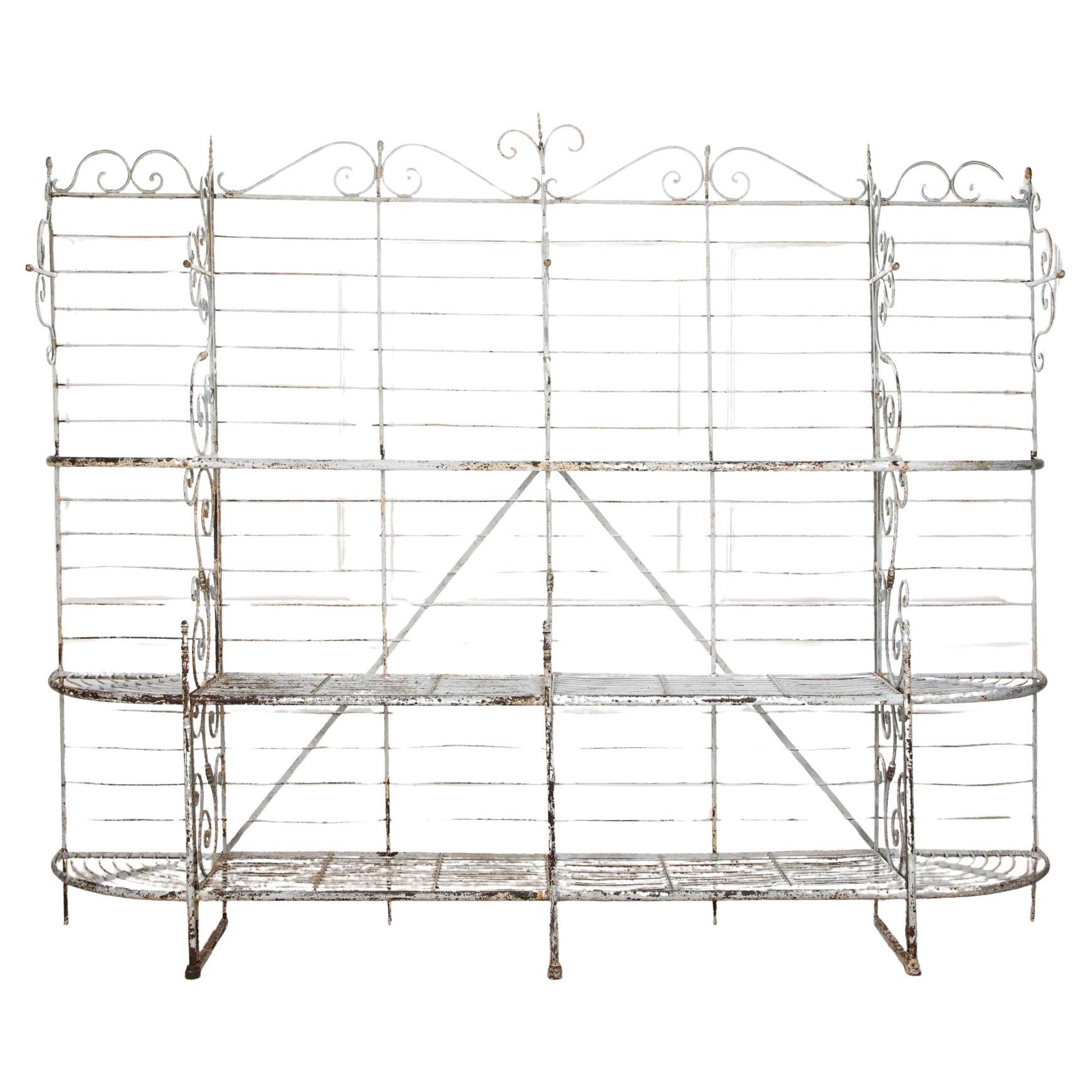 20th Century French Baker's Rack