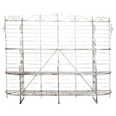 20th Century French Baker's Rack