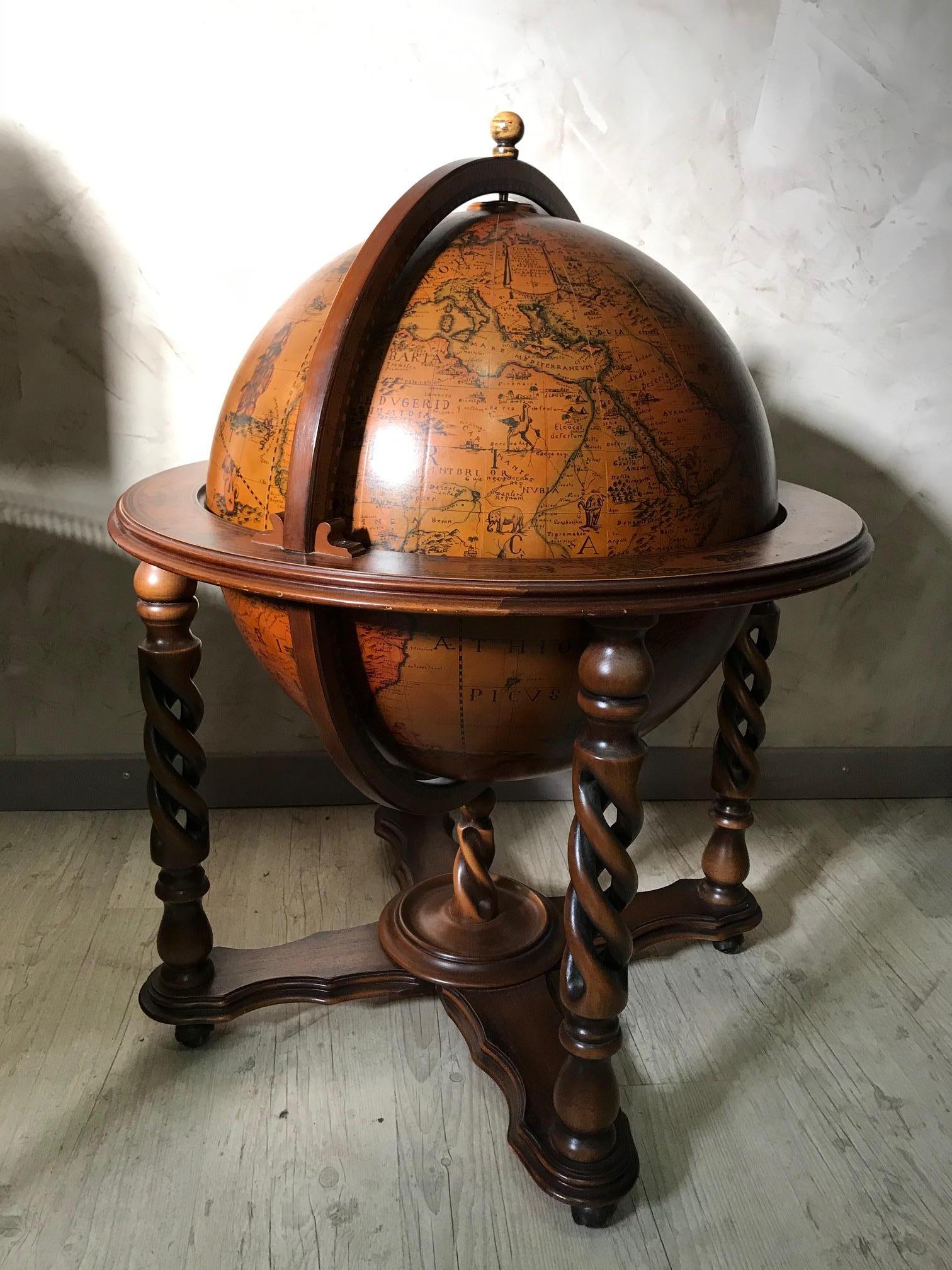 1940s globe