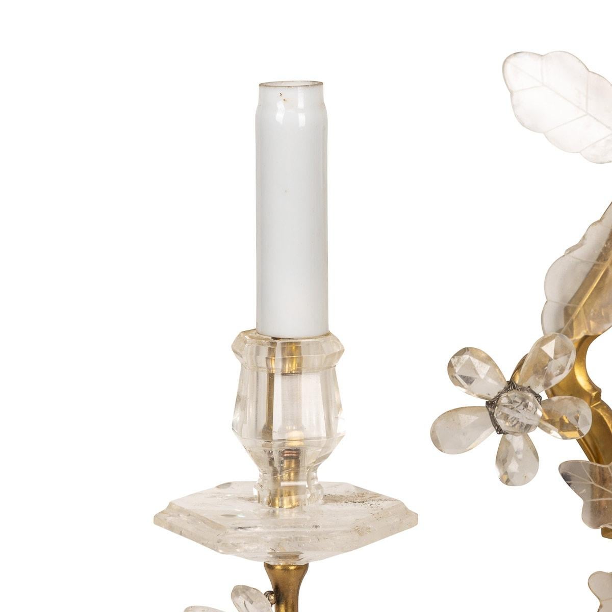 20th Century French Baroque Style D'appliques Wall Lights, Maison Bagues, c.1900 For Sale 6