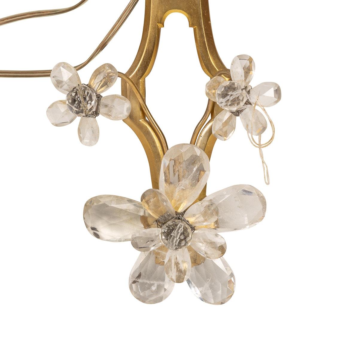20th Century French Baroque Style D'appliques Wall Lights, Maison Bagues, c.1900 For Sale 2