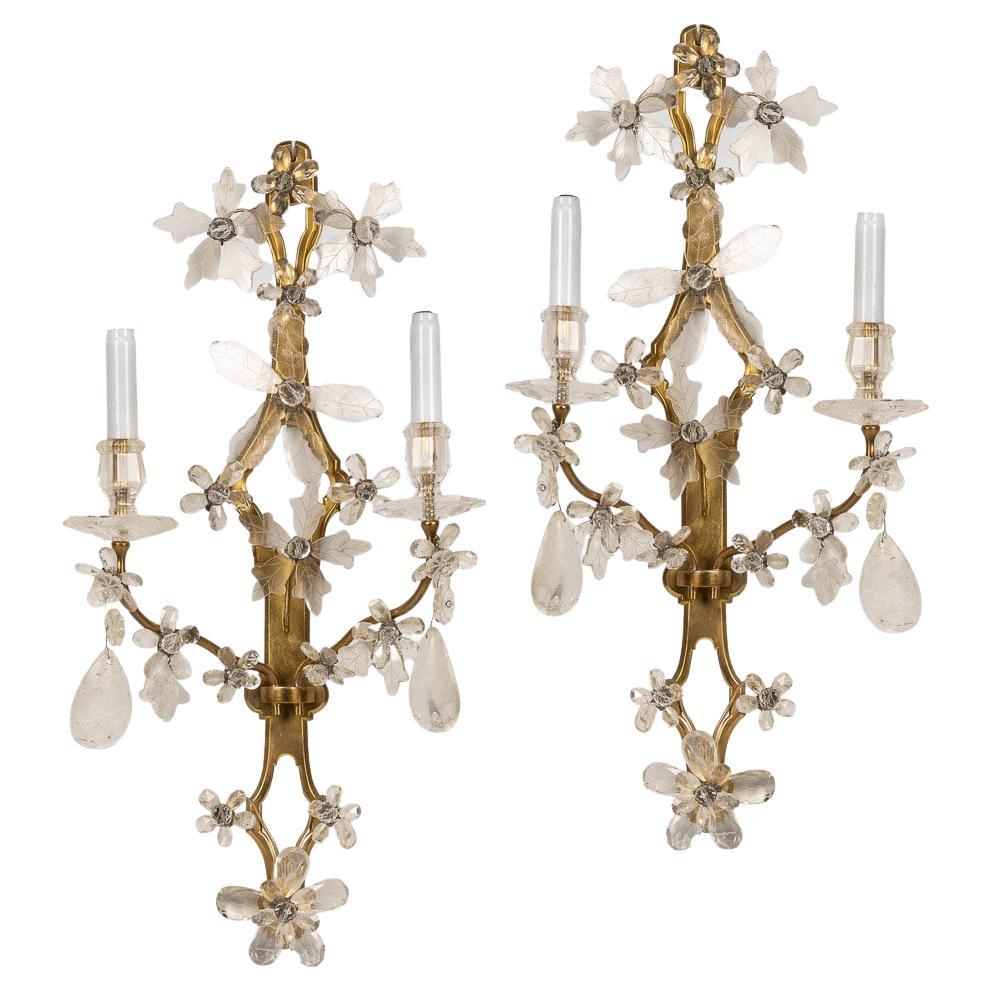 20th Century French Baroque Style D'appliques Wall Lights, Maison Bagues, c.1900