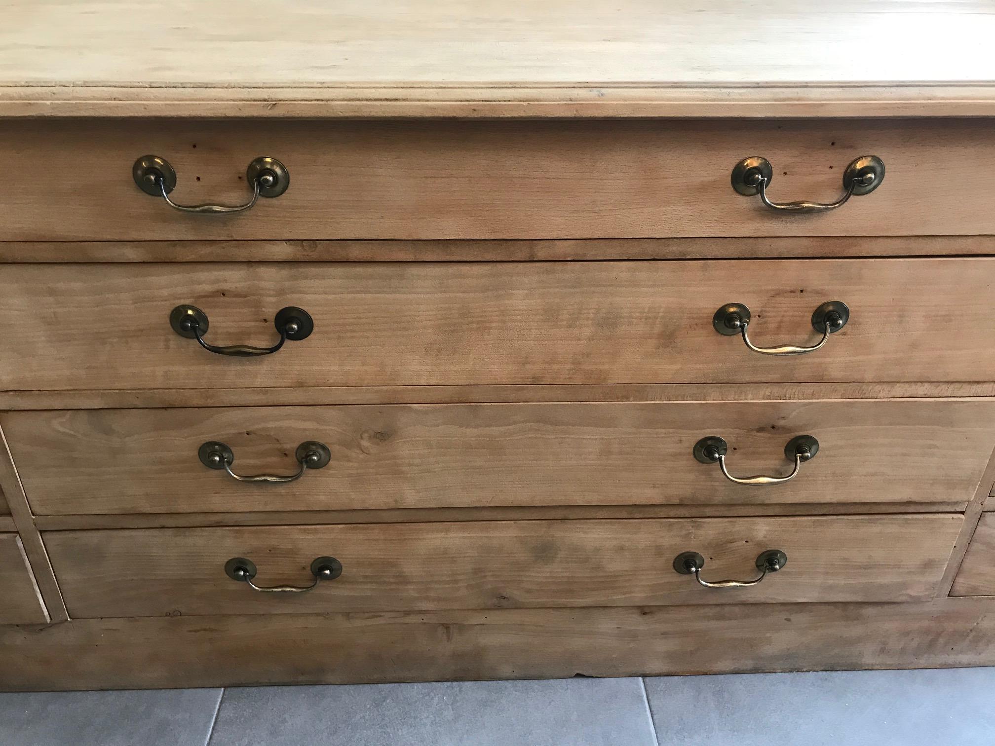 20th Century French Beech Chests of Drawer, 1920s 5