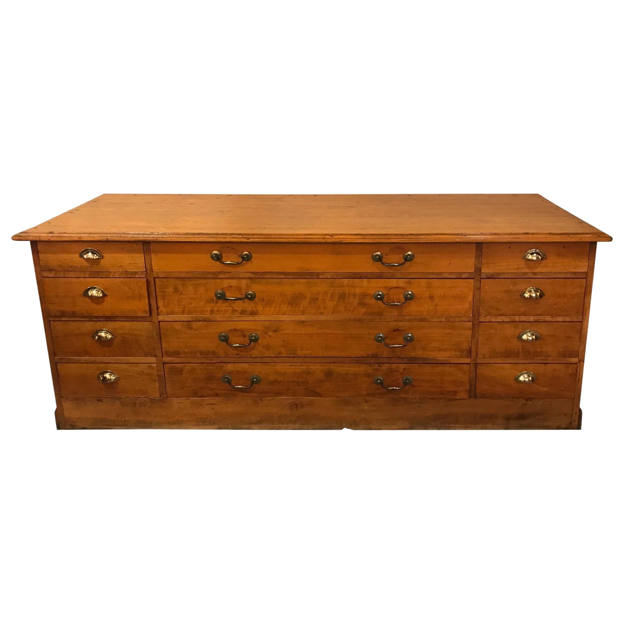 20th Century French Beech Chests of Drawer, 1920s