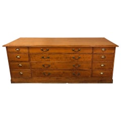 20th Century French Beech Chests of Drawer, 1920s