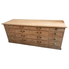 20th Century French Beech Chests of Drawer, 1920s