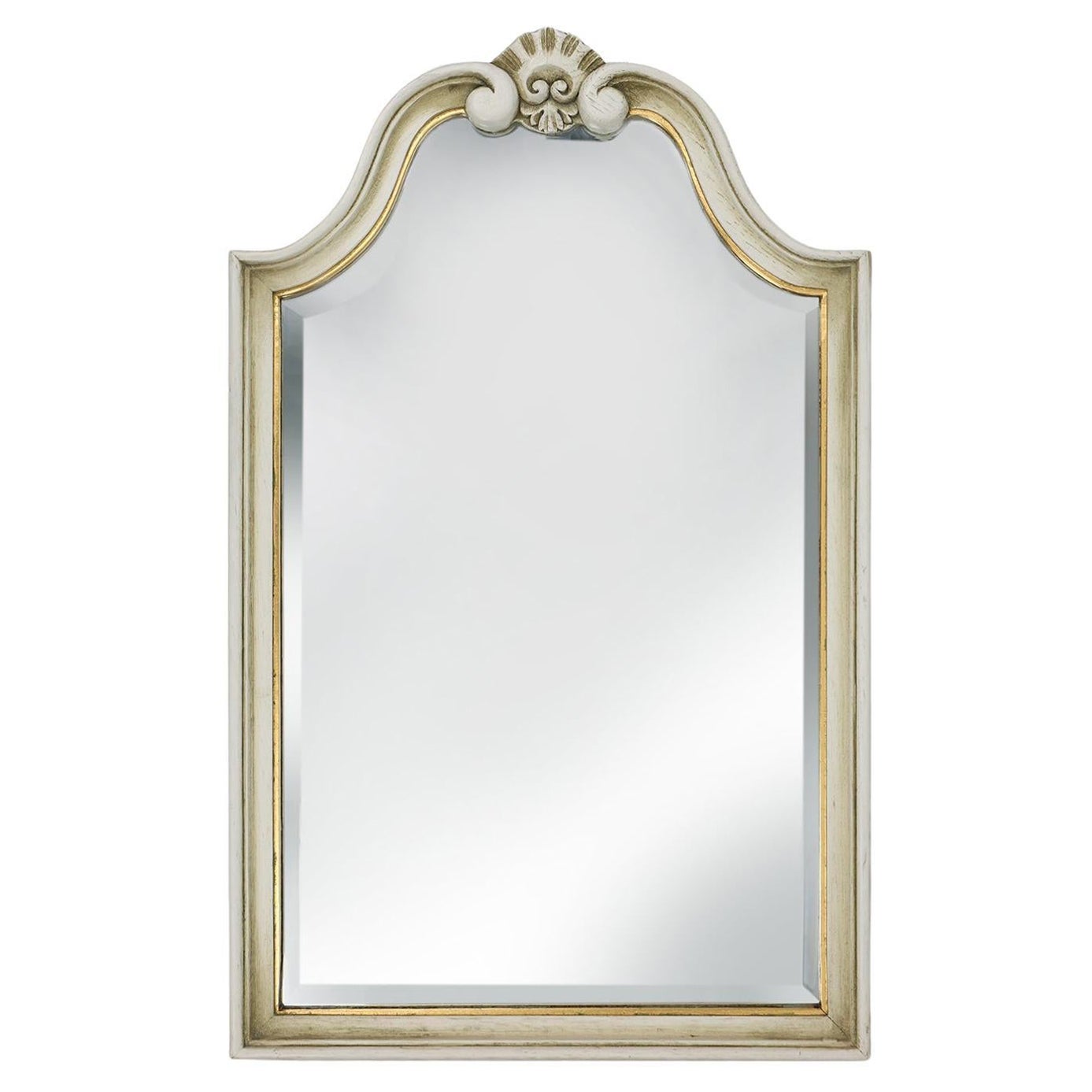Miroir biseauté de style Louis XV du 20ème siècle