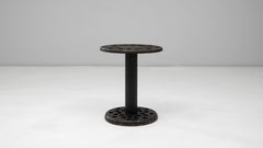20th Century French Black Patinated Wooden Cane Stand