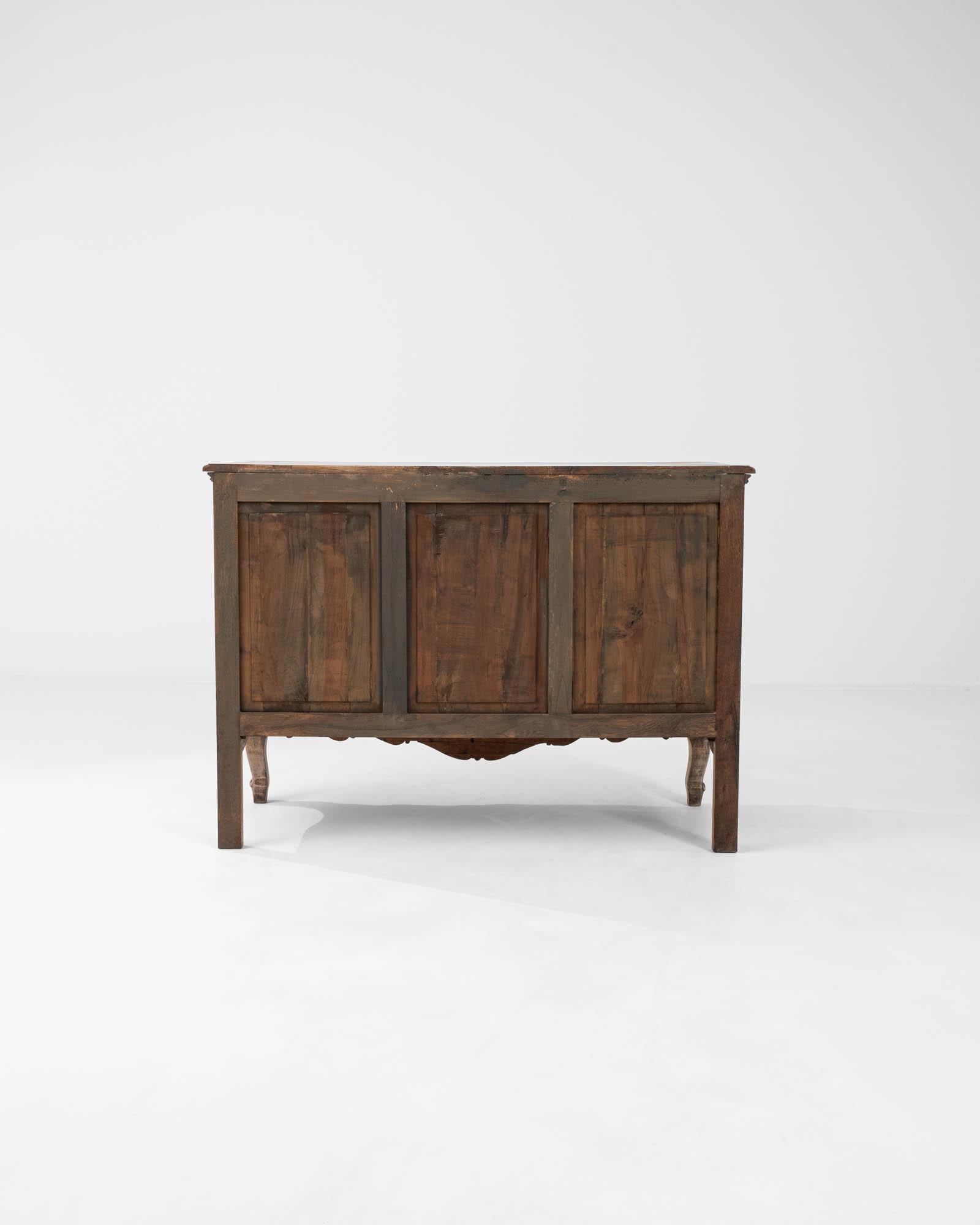 20th Century French Bleached Oak Chest Of Drawers 9