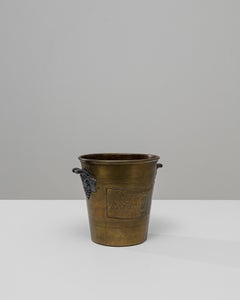 20th Century French Brass Champagne Bucket