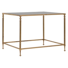 20th Century, French, Brass Coffee Table