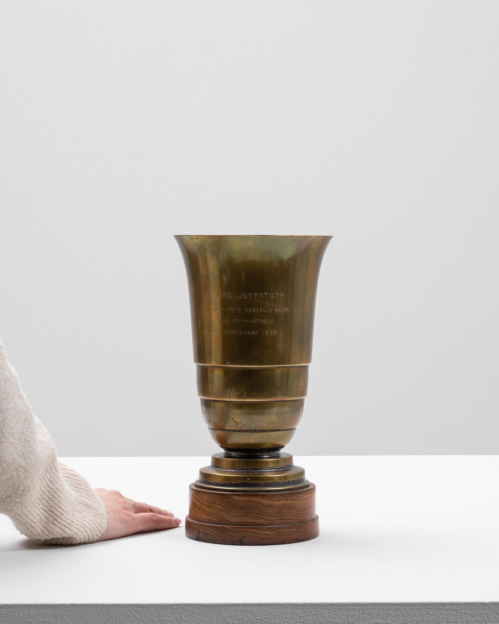 20th Century French Brass Cup For Sale 4