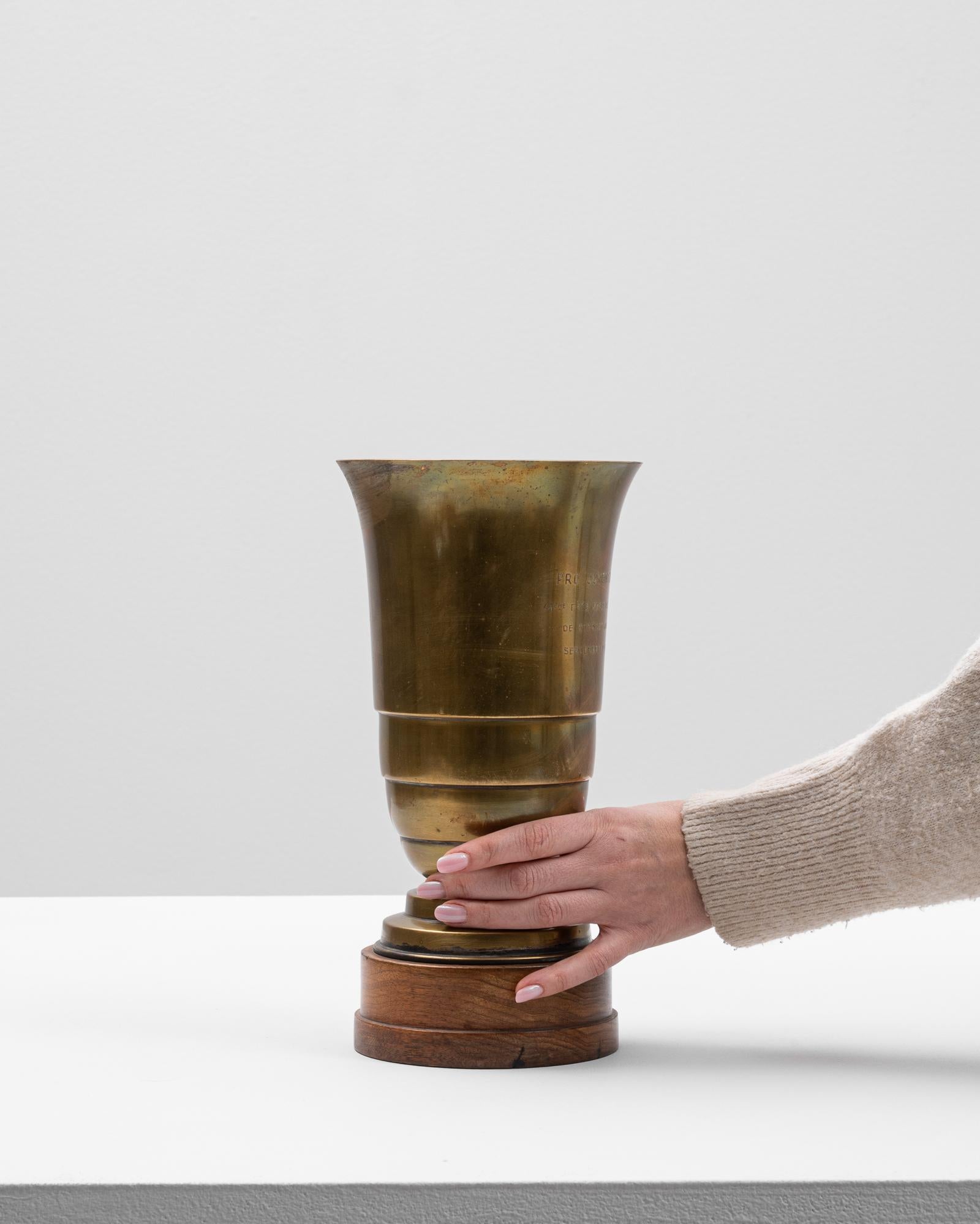 20th Century French Brass Cup For Sale 6