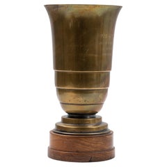20th Century French Brass Cup