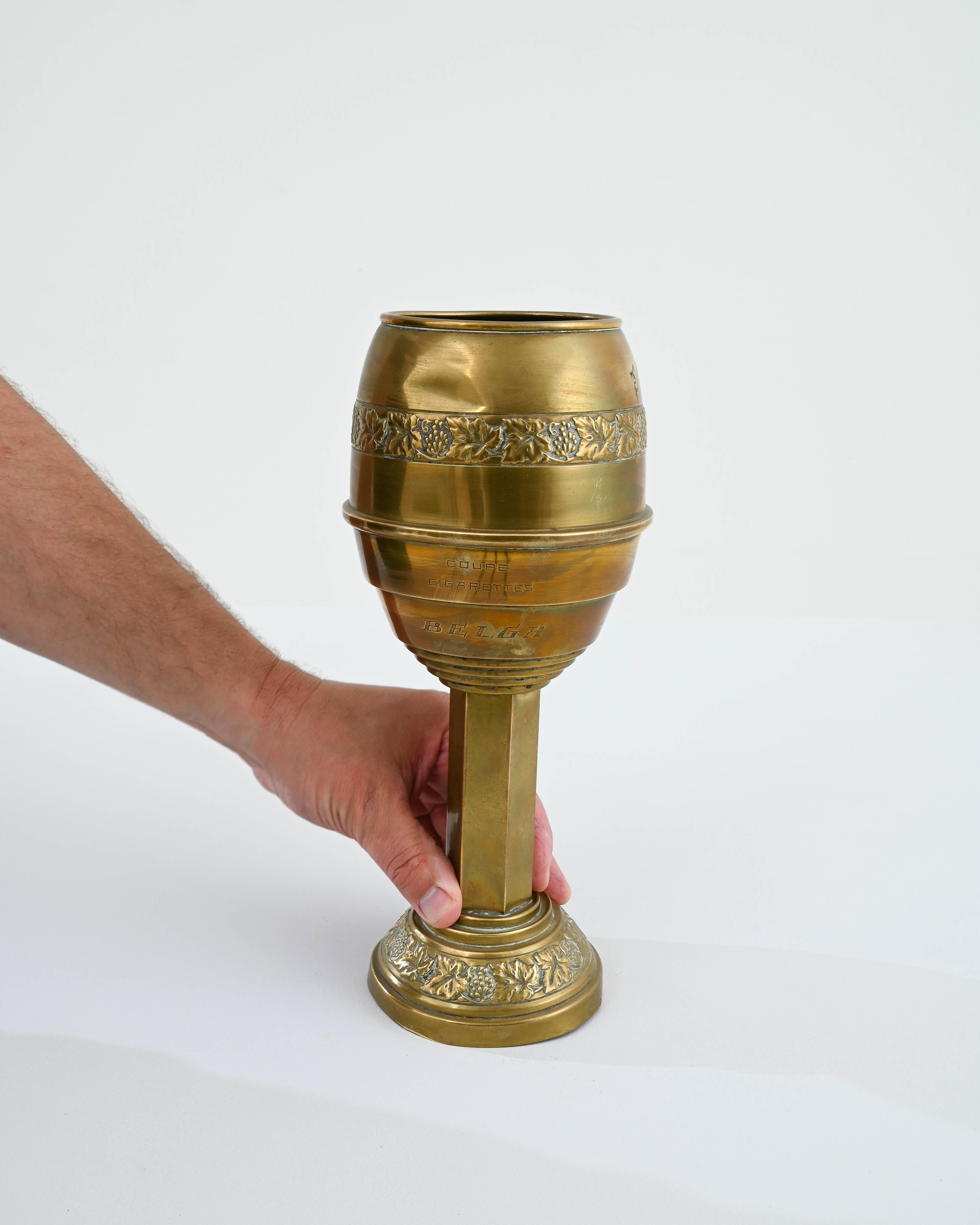 French Provincial 20th Century French Brass Goblet For Sale