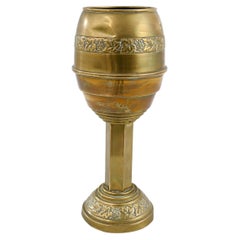 20th Century French Brass Goblet