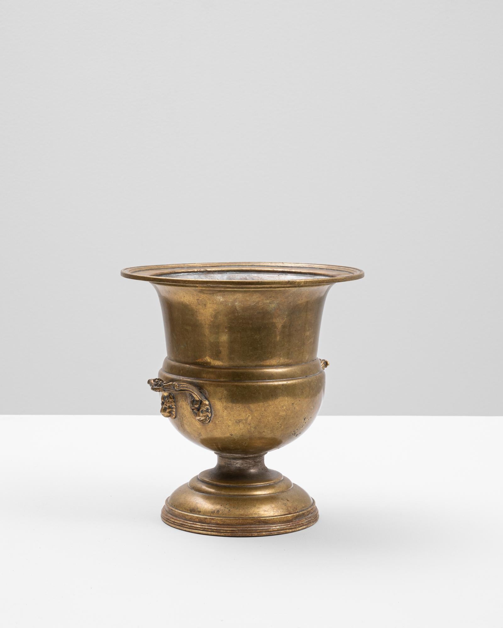 20th Century French Brass Ice Bucket For Sale 1