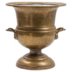 20th Century French Brass Ice Bucket