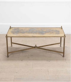 20th Century French Brass Low Table