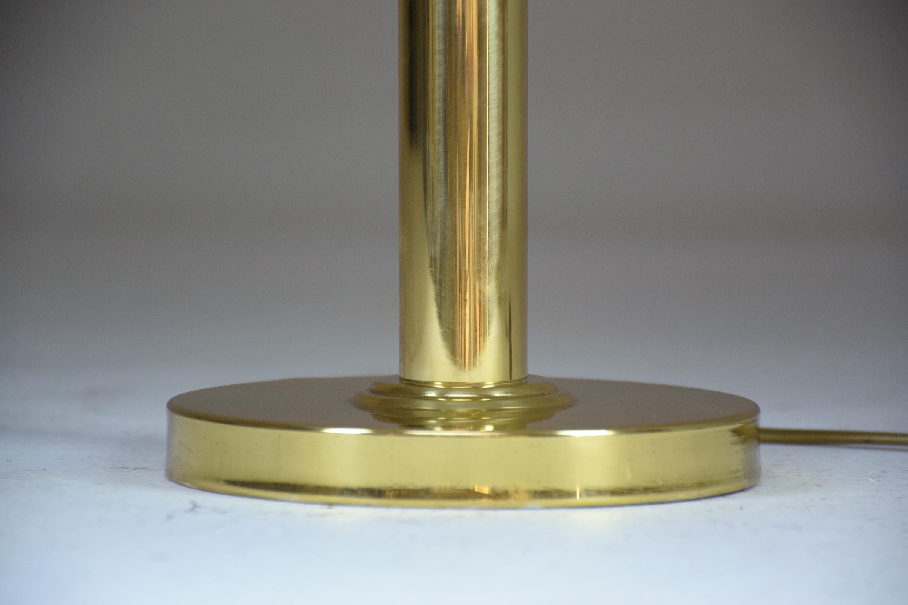 20th Century French Brass Table Lamp 3