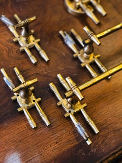 20th Century French Bronze Bathroom Accessories and Sconces
