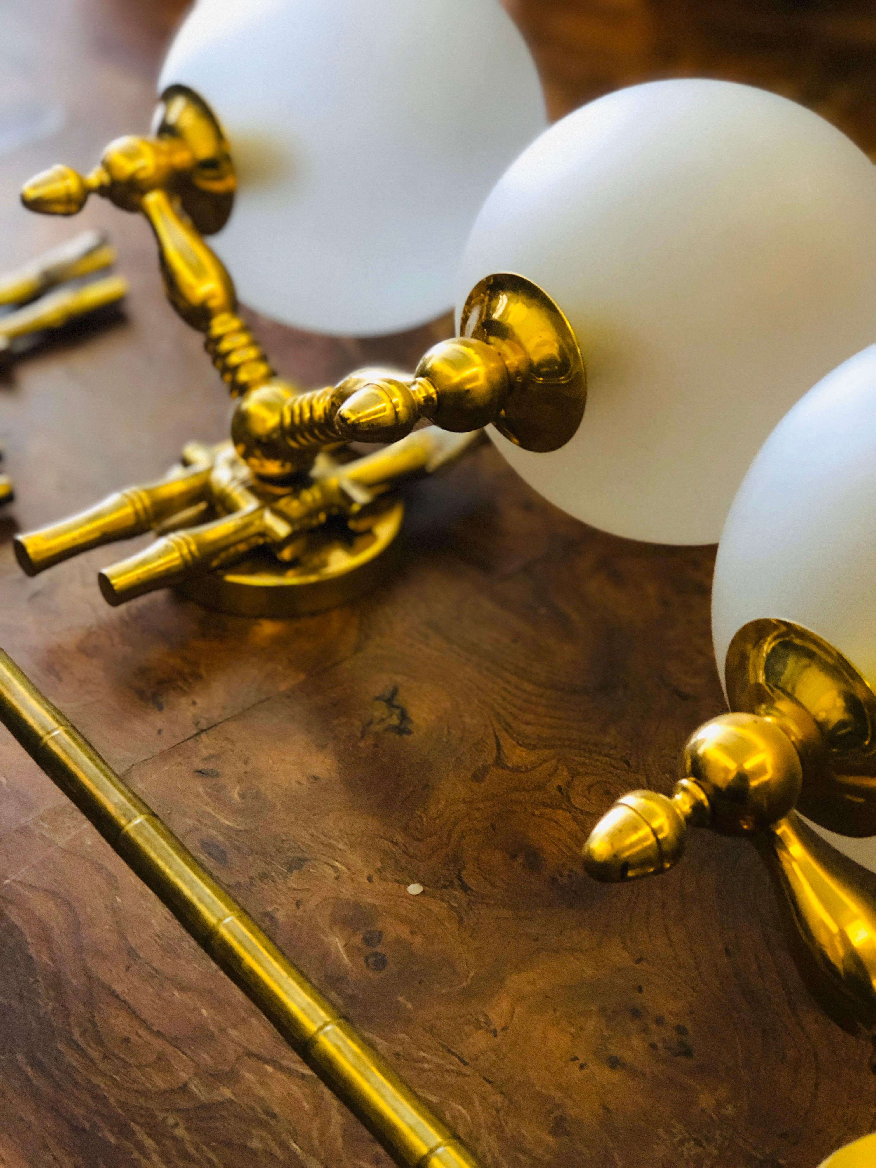 20th Century French Bronze Bathroom Accessories and Sconces In Good Condition In Sofia, BG