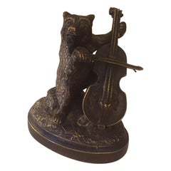 20th Century French Bronze Bear, 1920s