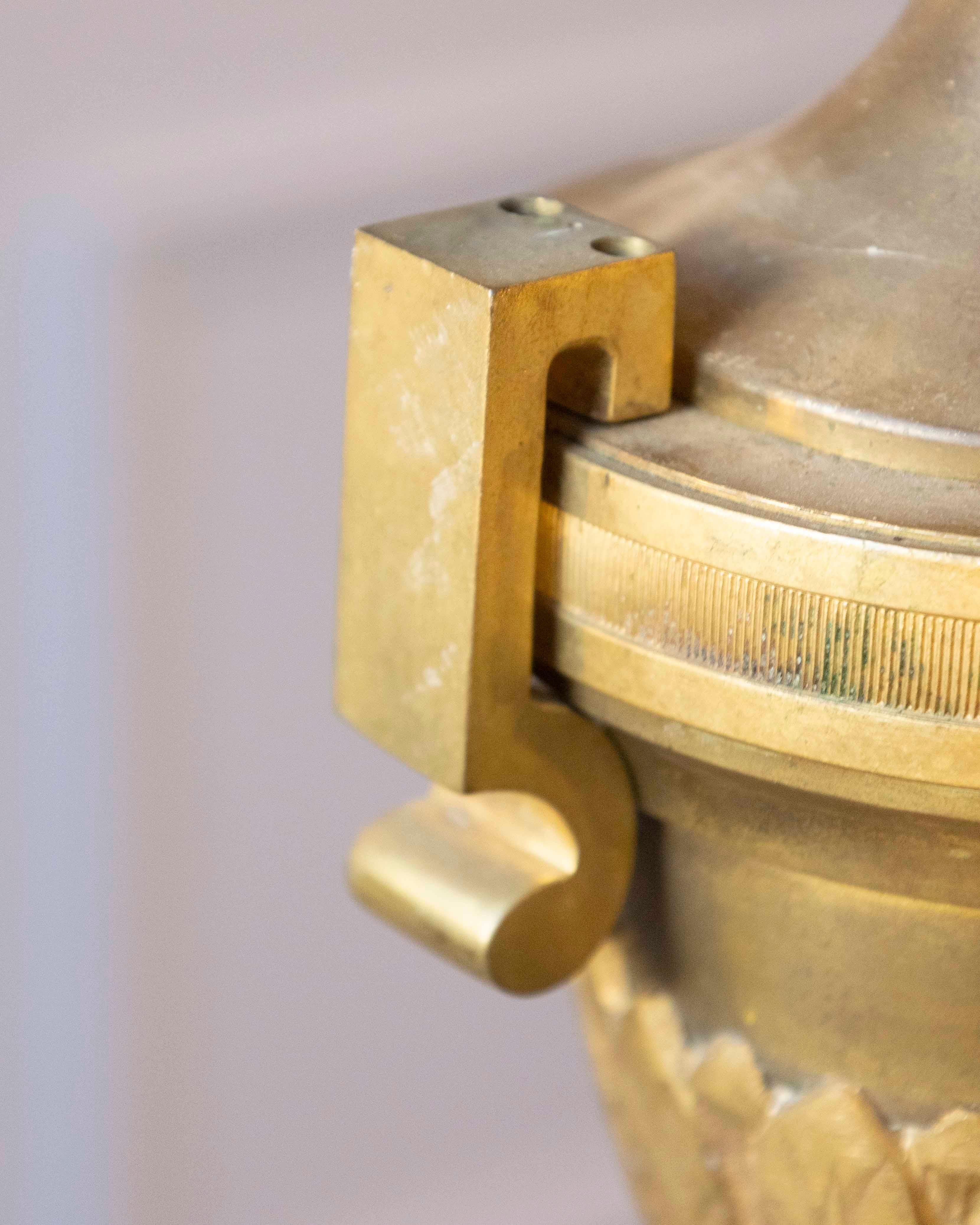 20th-Century French Bronze Chandelier with Classical Motifs in vendita 3