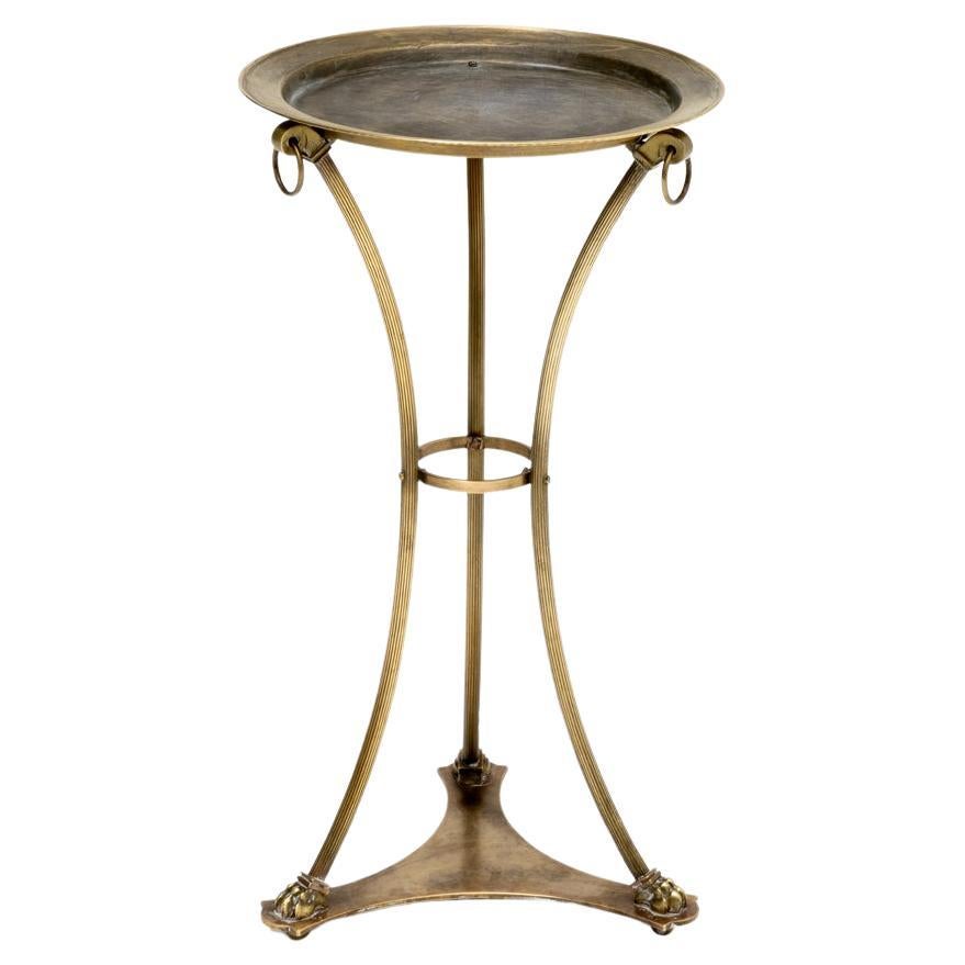 Französisches Bronze-Guéridon aus dem 20. Jahrhundert im klassizistischen Stil im Angebot