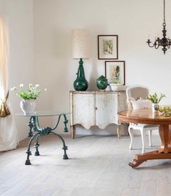 20th Century French Bronze Rope Tasselled Table