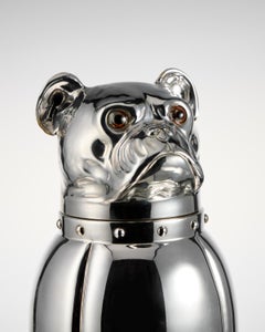 20th Century French Bulldog Wine Cooler Austria, circa 1935