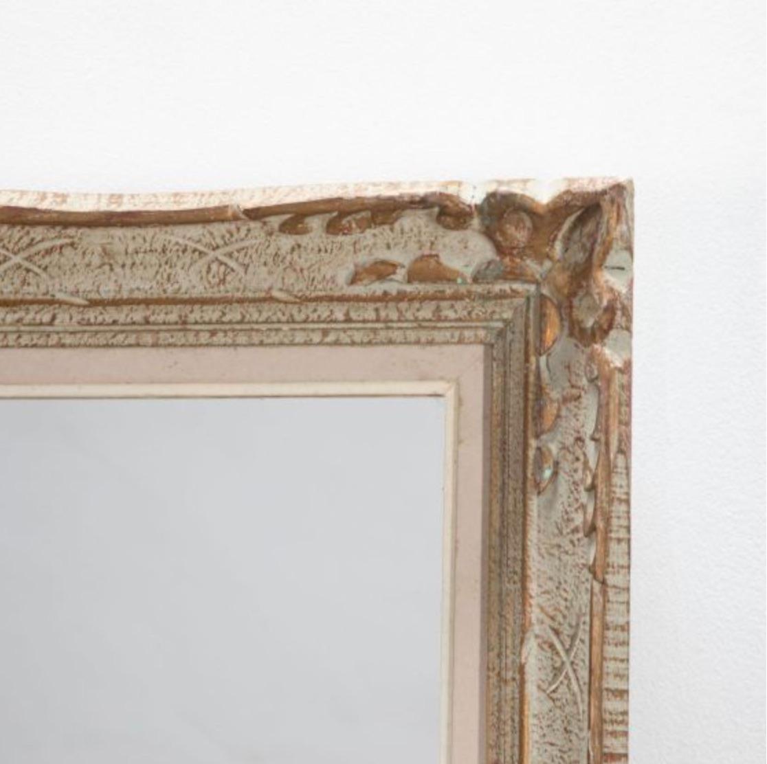 Français Miroir sculpté français du 20e siècle en vente