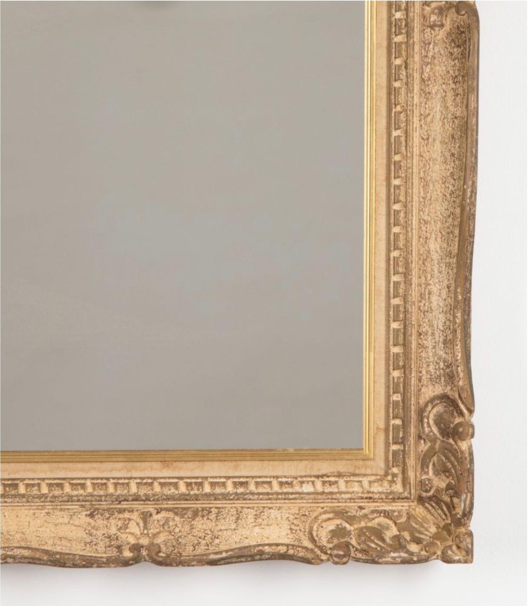 Hand-Carved 20th Century French Carved Mirror For Sale