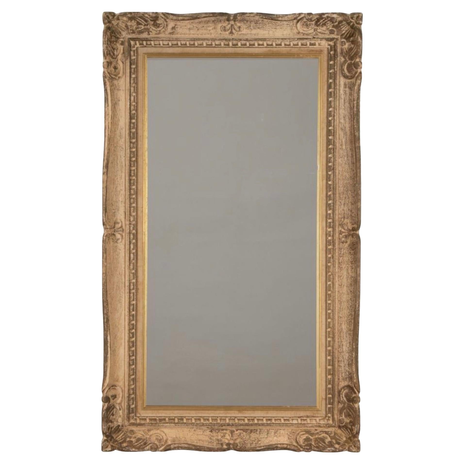 20th Century French Carved Mirror