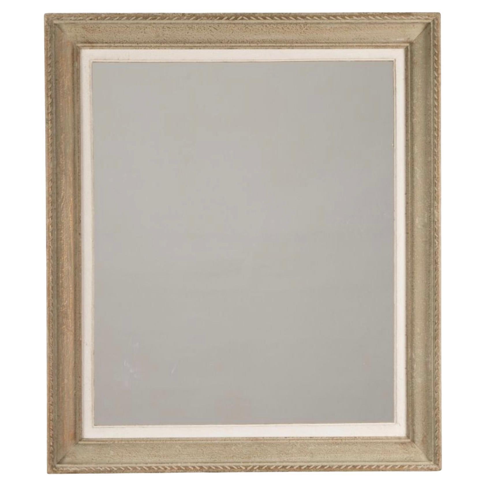 20th Century French Carved Mirror