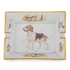 20th Century French Ceramic Ash Tray by Hermes
