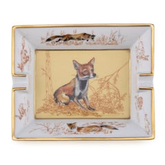 20th Century French Ceramic Ash Tray by Hermes