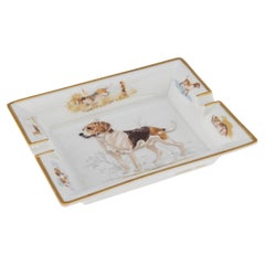 20th Century French Ceramic Ash Tray by Hermes