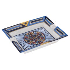 20th Century, French, Ceramic Ash Tray by Hermes