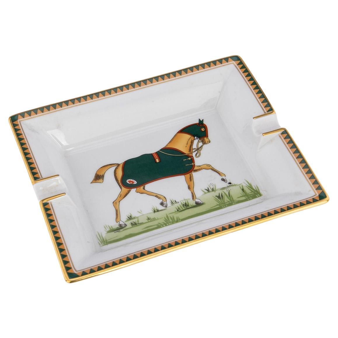 20th Century French Ceramic Ash Tray by Hermes