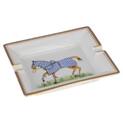 20th Century French Ceramic Ashtray By Hermes