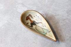 20th Century French Ceramic Cup by Rene Maurel, 1970's, Vallauris, Era Capron