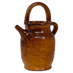 20th Century French Ceramic Pitcher