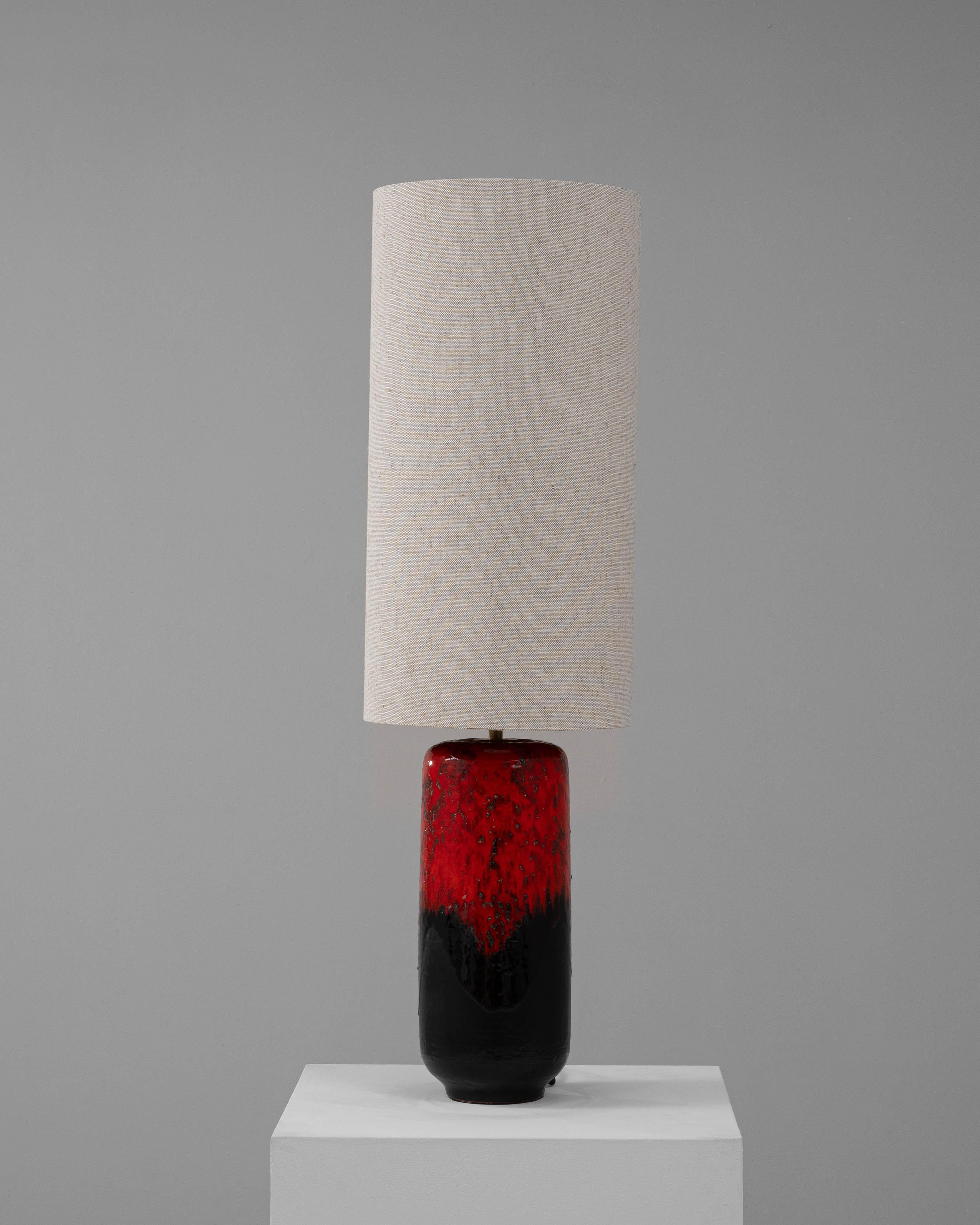 Céramique Lampe de table en céramique française du 20e siècle en vente