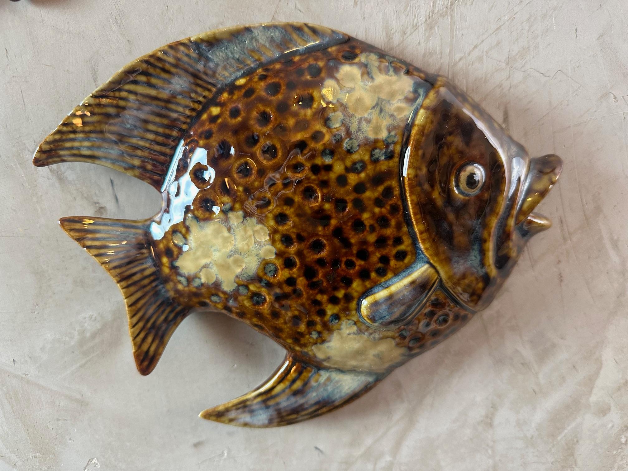 Céramique Ensemble de 4 poissons de Vallauris en céramique française du 20e siècle, 1970 en vente