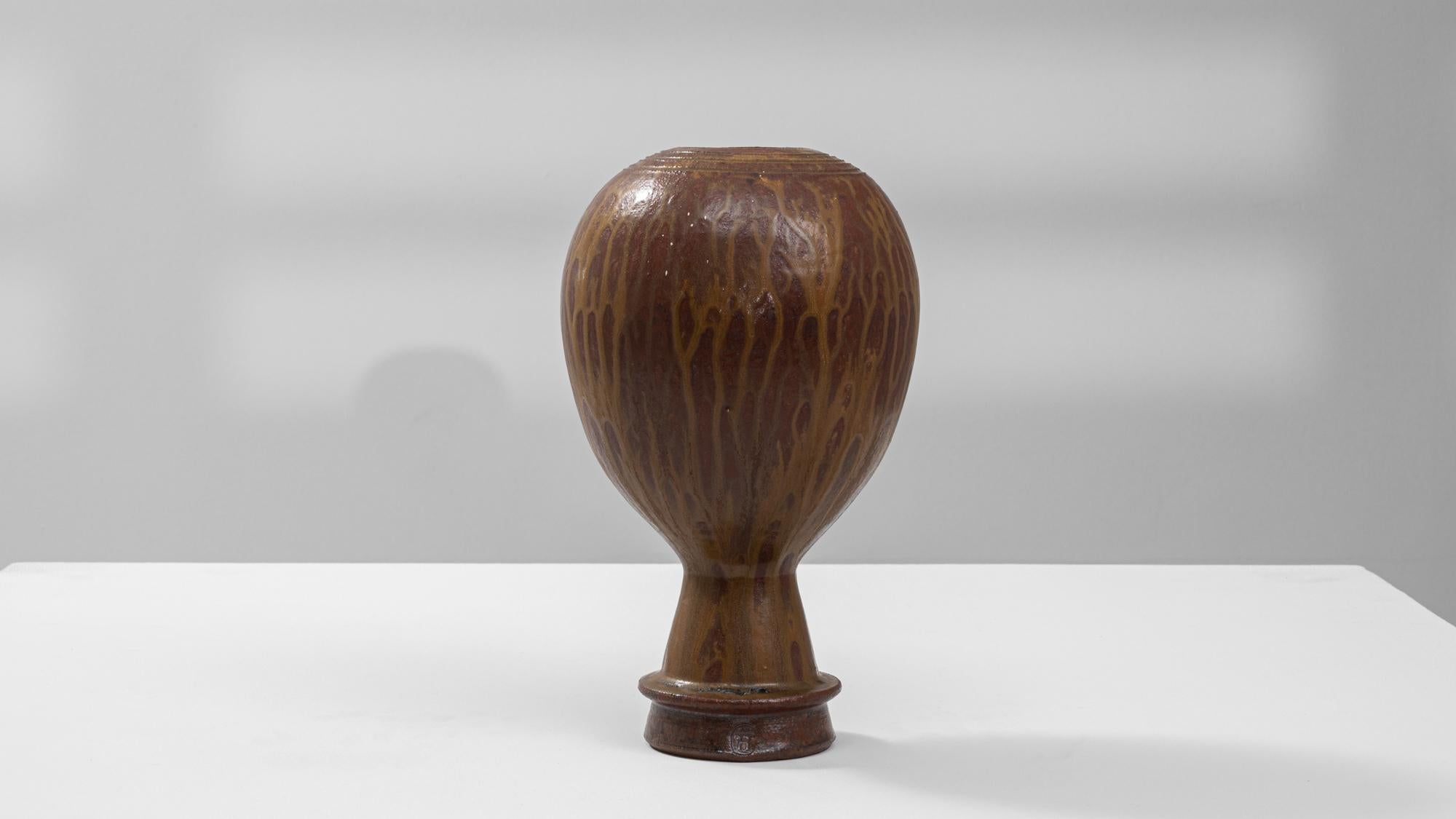 Vaso in ceramica francese del XX secolo in vendita 1