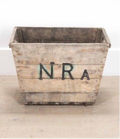 20th Century French Champagne Basket