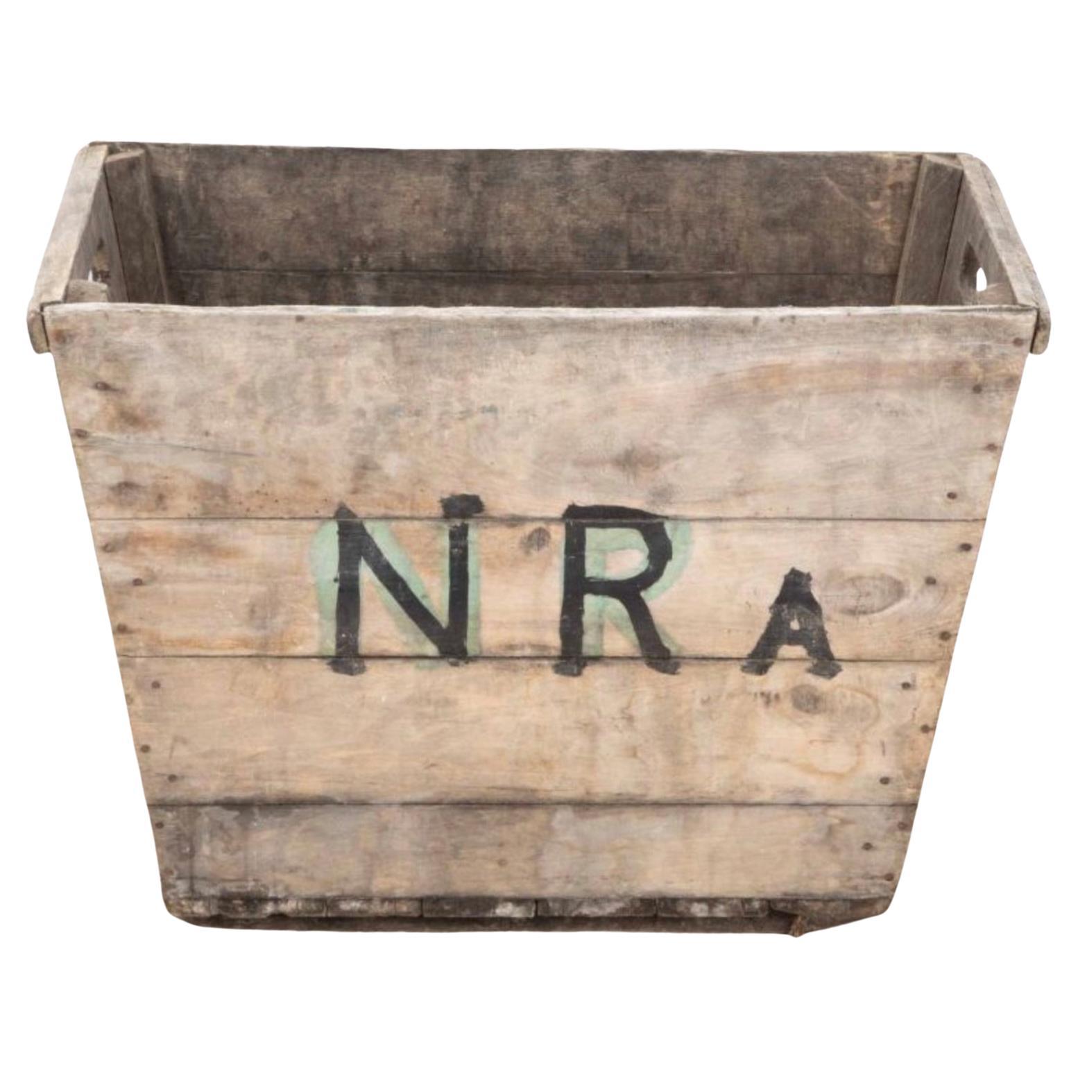 Panier à champagne français du 20ème siècle